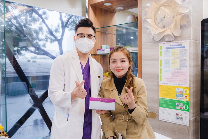 Buổi làm đẹp đã diễn ra một cách êm ái, nhẹ nhàng